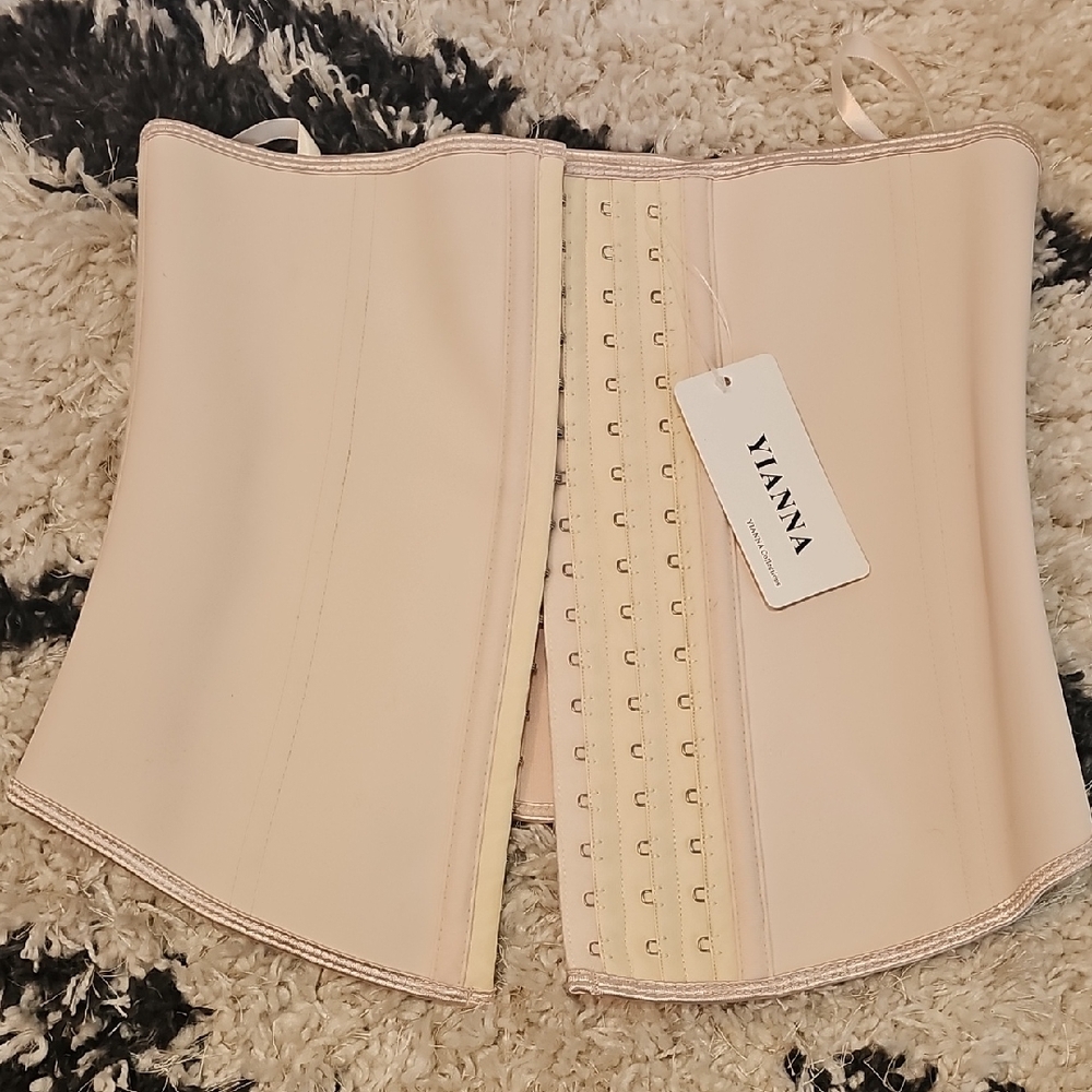 Yianna Beige Waist Trainer Corset Large